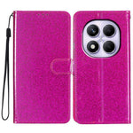 For Xiaomi Redmi Note 14 Pro 4G Wallet Case Glitter Anti-Scratch Leather Phone Cover Stand