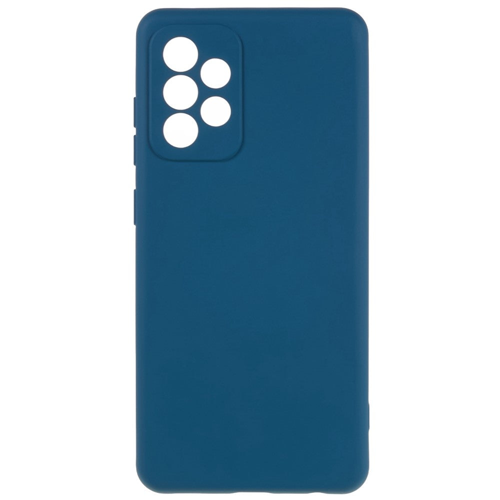 For Samsung Galaxy A73 5G Soft TPU Phone Case 2.0MM Thick Dustproof Arc Edge Phone Shell