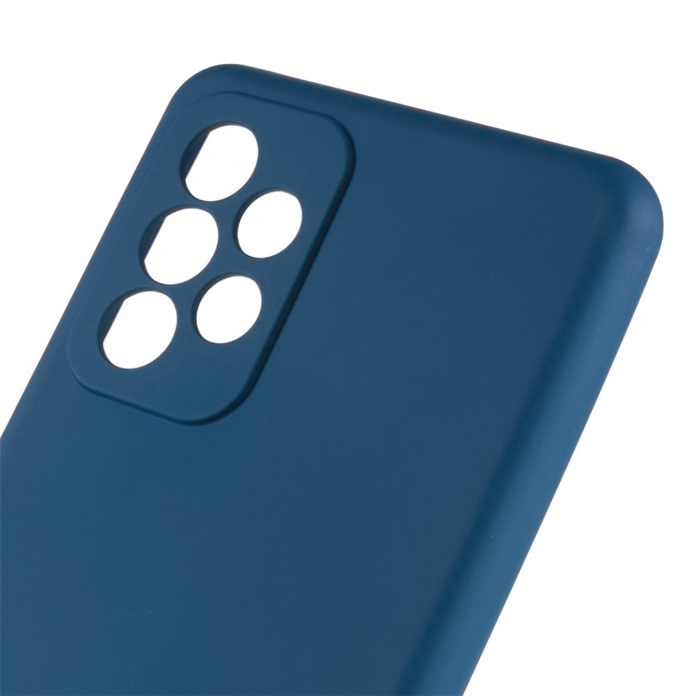 For Samsung Galaxy A73 5G Soft TPU Phone Case 2.0MM Thick Dustproof Arc Edge Phone Shell