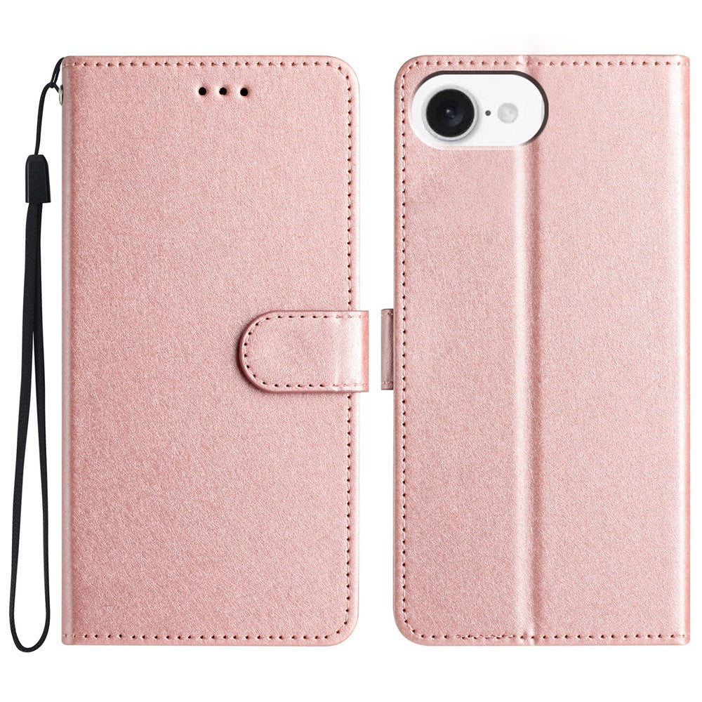 For iPhone 17th / 16th Wallet Case Leather Folio Phone Cover Magnetic Clasp