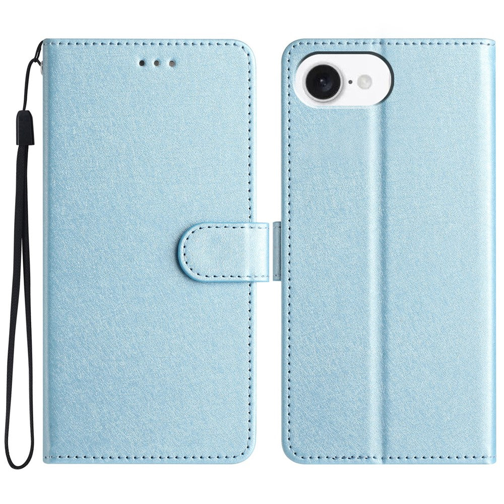 For iPhone 17th / 16th Wallet Case Leather Folio Phone Cover Magnetic Clasp
