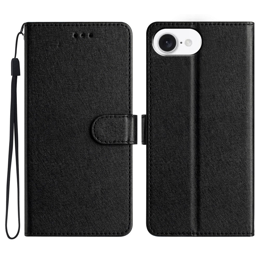 For iPhone 17th / 16th Wallet Case Leather Folio Phone Cover Magnetic Clasp