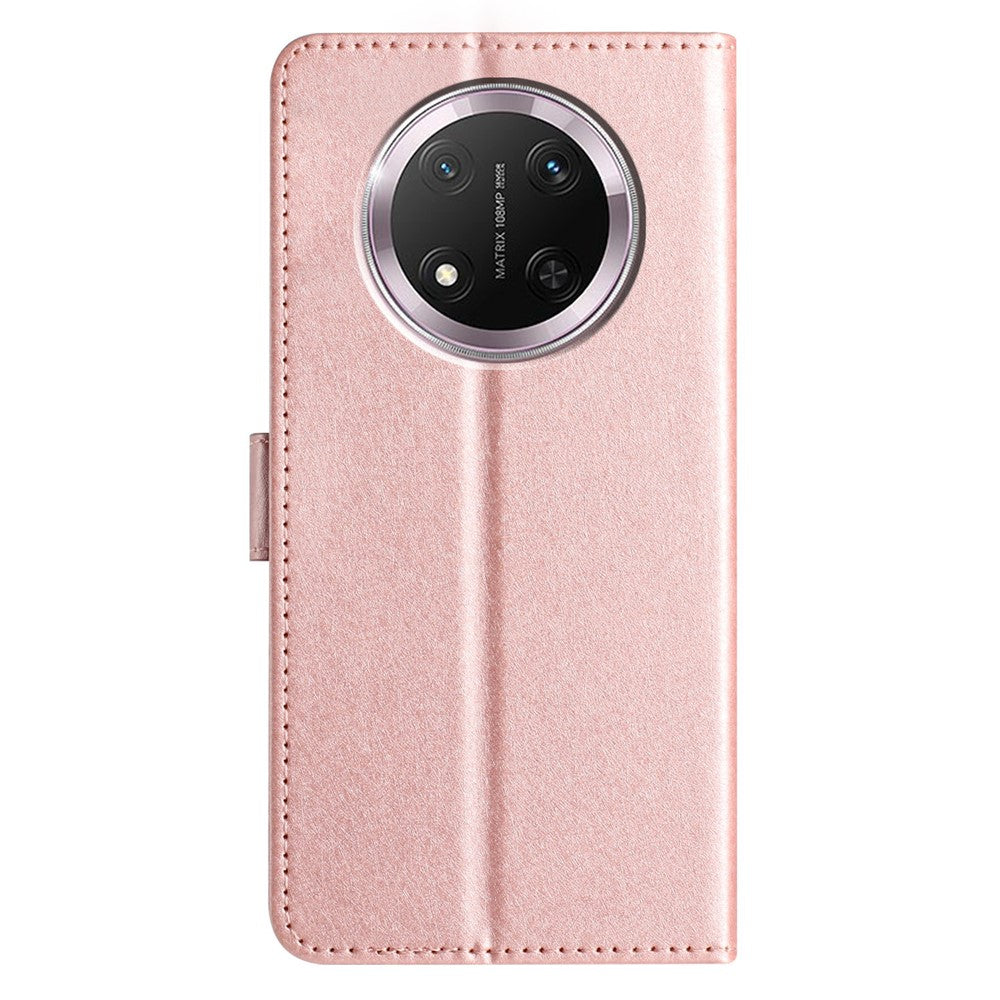 Wallet Case for Honor Magic7 Lite 5G / X60 Pro 5G / X9c 5G Leather Folio Phone Cover Magnetic Clasp