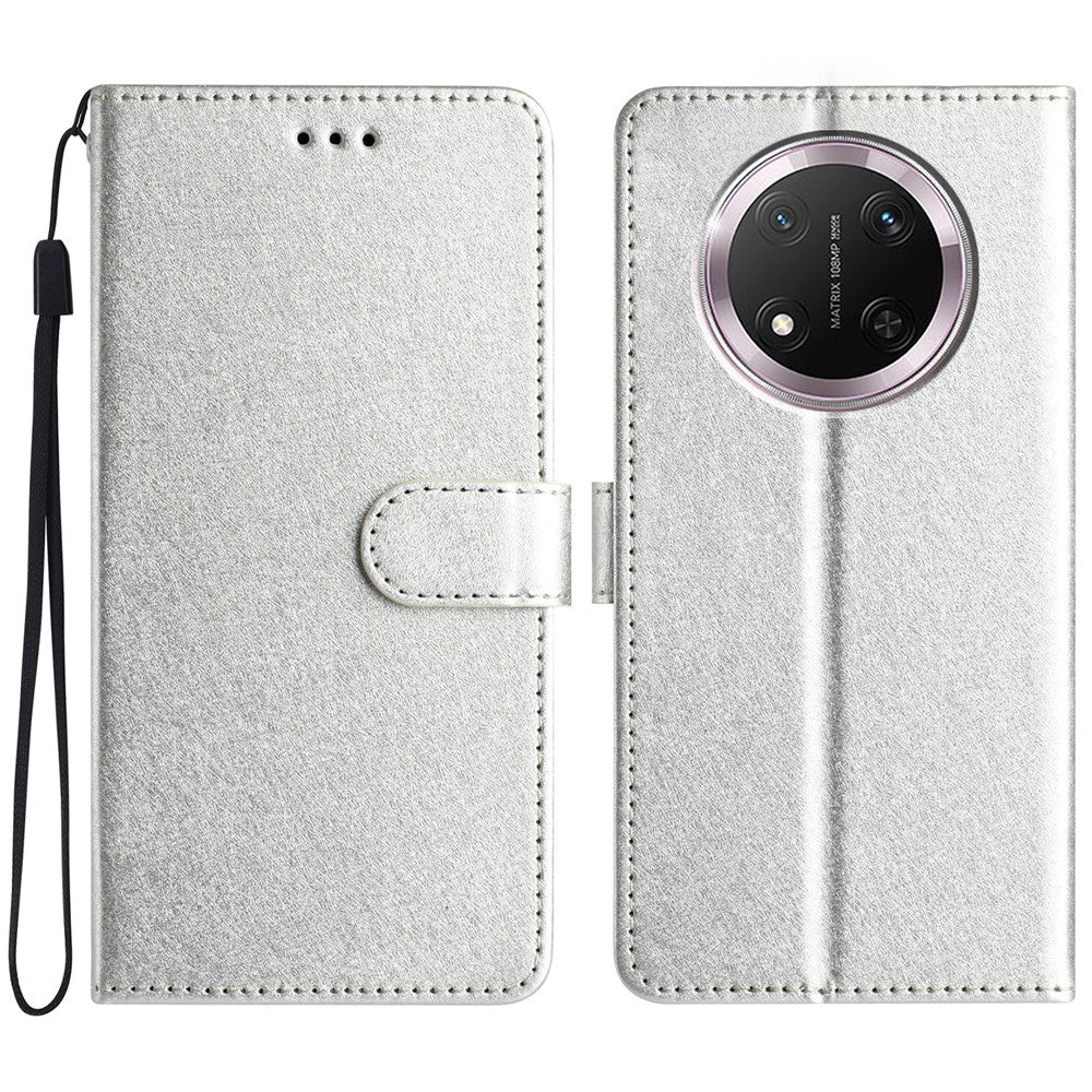 Wallet Case for Honor Magic7 Lite 5G / X60 Pro 5G / X9c 5G Leather Folio Phone Cover Magnetic Clasp
