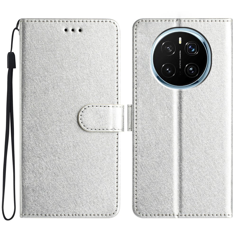 For Honor Magic7 Pro 5G Wallet Case Leather Folio Phone Cover Magnetic Clasp