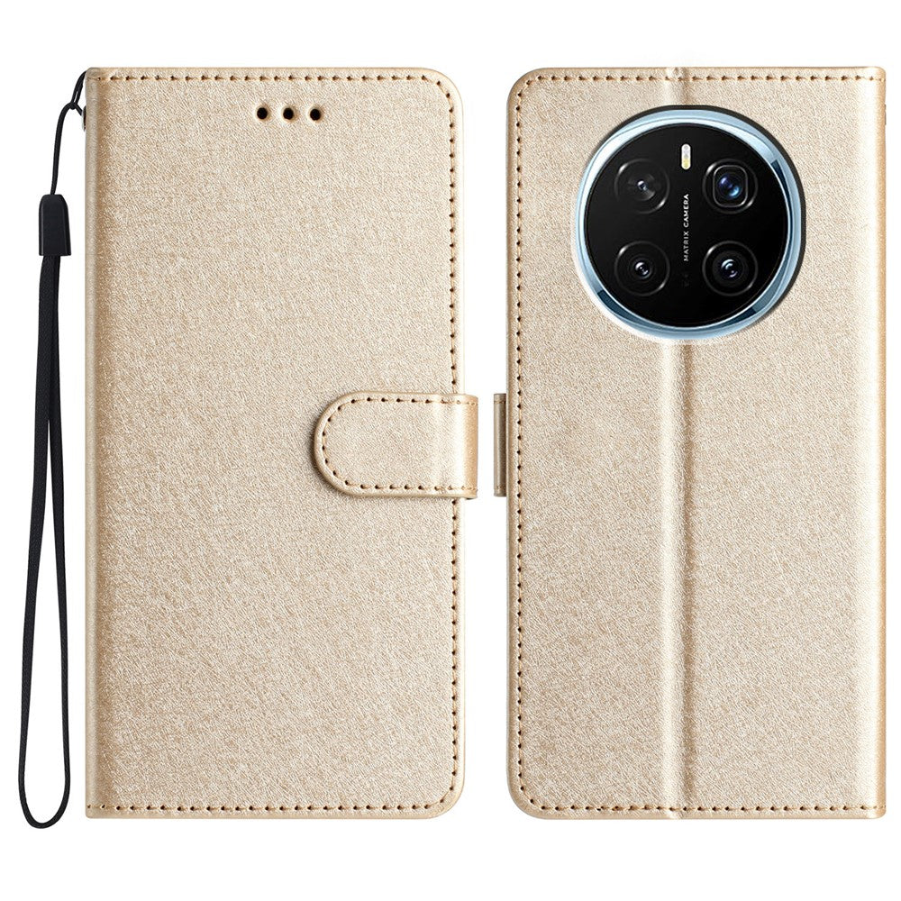 For Honor Magic7 Pro 5G Wallet Case Leather Folio Phone Cover Magnetic Clasp