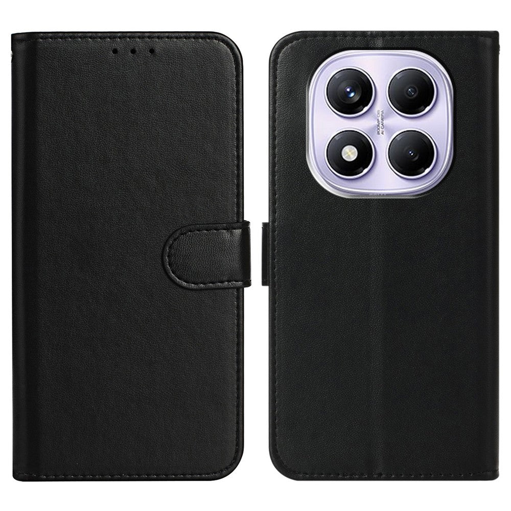 Xiaomi Redmi Note 14 Pro 4G-cover i PU-læder, foldbart mobil-etui, pung og kortholder