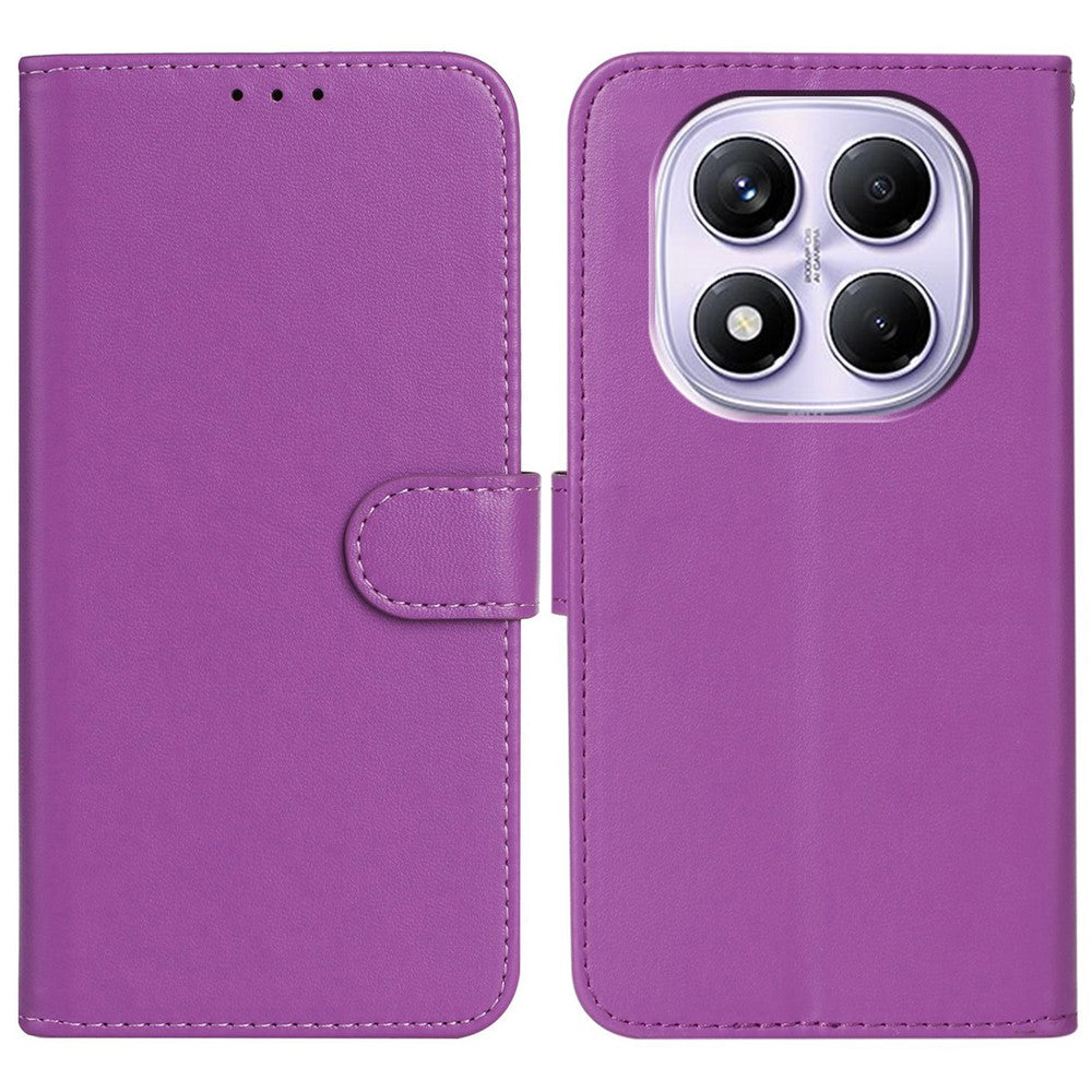 Xiaomi Redmi Note 14 Pro 4G-cover i PU-læder, foldbart mobil-etui, pung og kortholder