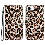 Til iPhone 17e / 16e Pung Etui med Trykt Mønster Design Læder Telefoncover