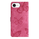 For iPhone 17th / 16th Case Butterfly Design Flip Wallet Leather Phone Cover Skin-Touch