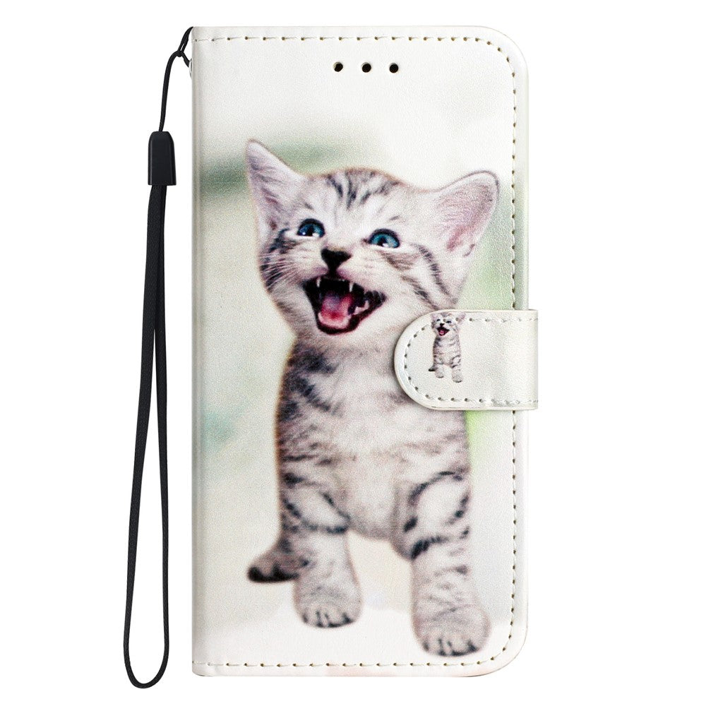 For Xiaomi Redmi Note 14 Pro 4G Wallet Case Printed Pattern Design Leather Phone Cover