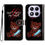 For Xiaomi Redmi Note 14 Pro 4G Wallet Case Printed Pattern Design Leather Phone Cover
