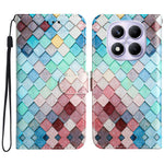 For Xiaomi Redmi Note 14 Pro 4G Wallet Case Printed Pattern Design Leather Phone Cover