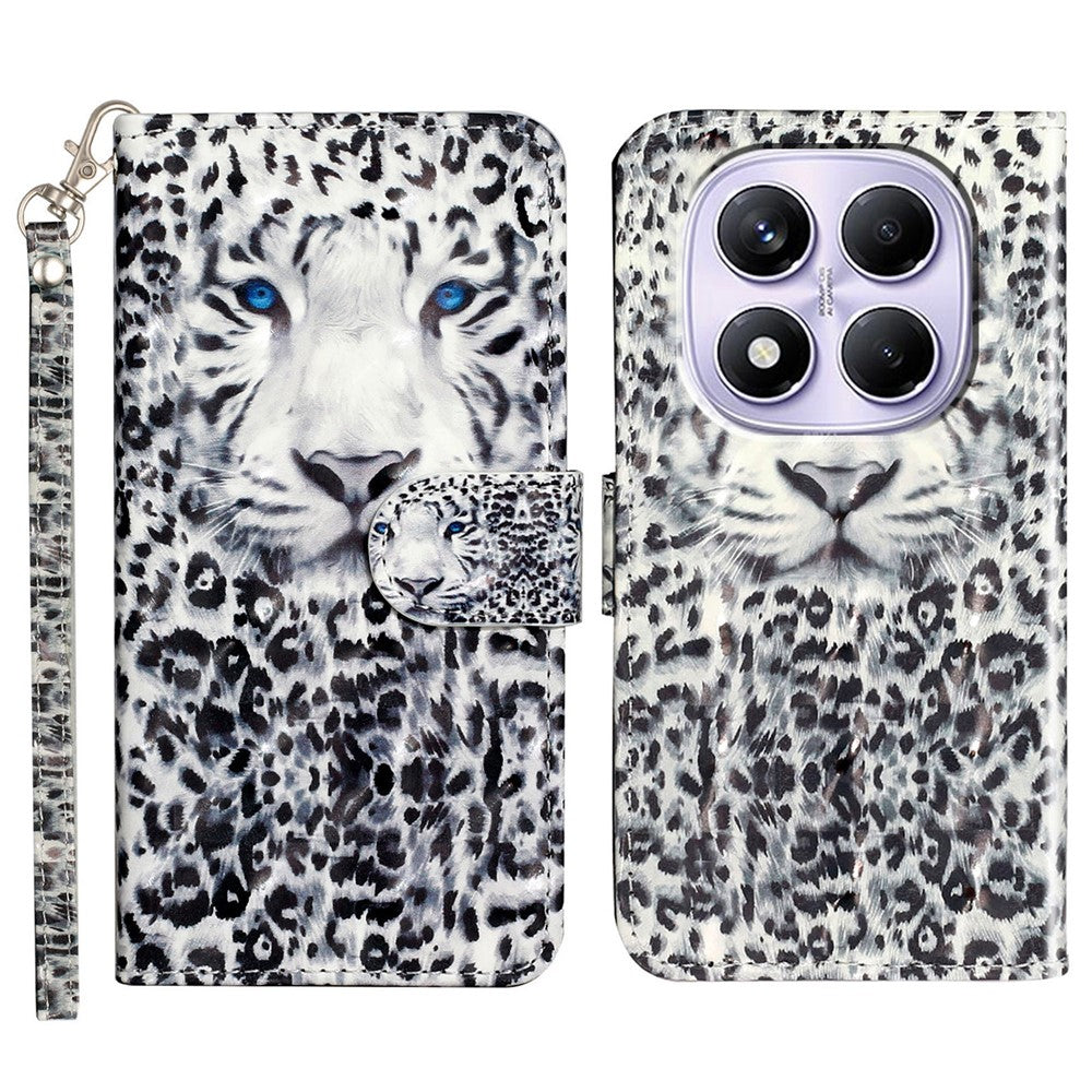 For Xiaomi Redmi Note 14 Pro 4G Wallet Case Pattern Printed Phone Leather Phone Cover