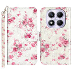For Xiaomi Redmi Note 14 Pro 4G Wallet Case Pattern Printed Phone Leather Phone Cover