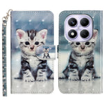For Xiaomi Redmi Note 14 Pro 4G Wallet Case Pattern Printed Phone Leather Phone Cover
