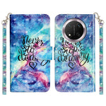 Wallet Case for Honor X9c 5G / Magic7 Lite 5G / X60 Pro 5G 3D Pattern Printed Phone Leather Phone Cover