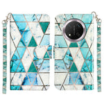 Wallet Case for Honor X9c 5G / Magic7 Lite 5G / X60 Pro 5G 3D Pattern Printed Phone Leather Phone Cover