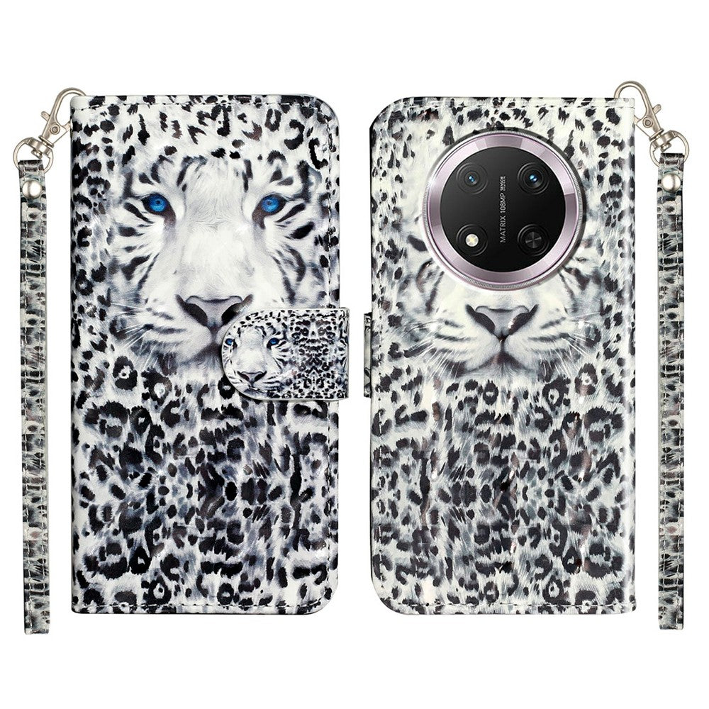Wallet Case for Honor X9c 5G / Magic7 Lite 5G / X60 Pro 5G 3D Pattern Printed Phone Leather Phone Cover