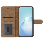 For Xiaomi Redmi Note 14 Pro 4G Case Flip Leather Retro Phone Cover Lines Imprinted