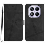 For Xiaomi Redmi Note 14 Pro 4G Case Flip Leather Retro Phone Cover Lines Imprinted