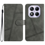 For Xiaomi Redmi Note 14 Pro 4G Case Flip Leather Retro Phone Cover Lines Imprinted