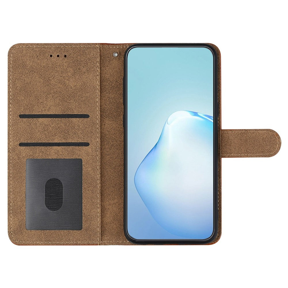 Phone Case For Honor X9c 5G / Magic7 Lite 5G / X60 Pro 5G Flip Leather Retro Cover Lines Imprinted