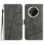 Phone Case For Honor X9c 5G / Magic7 Lite 5G / X60 Pro 5G Flip Leather Retro Cover Lines Imprinted