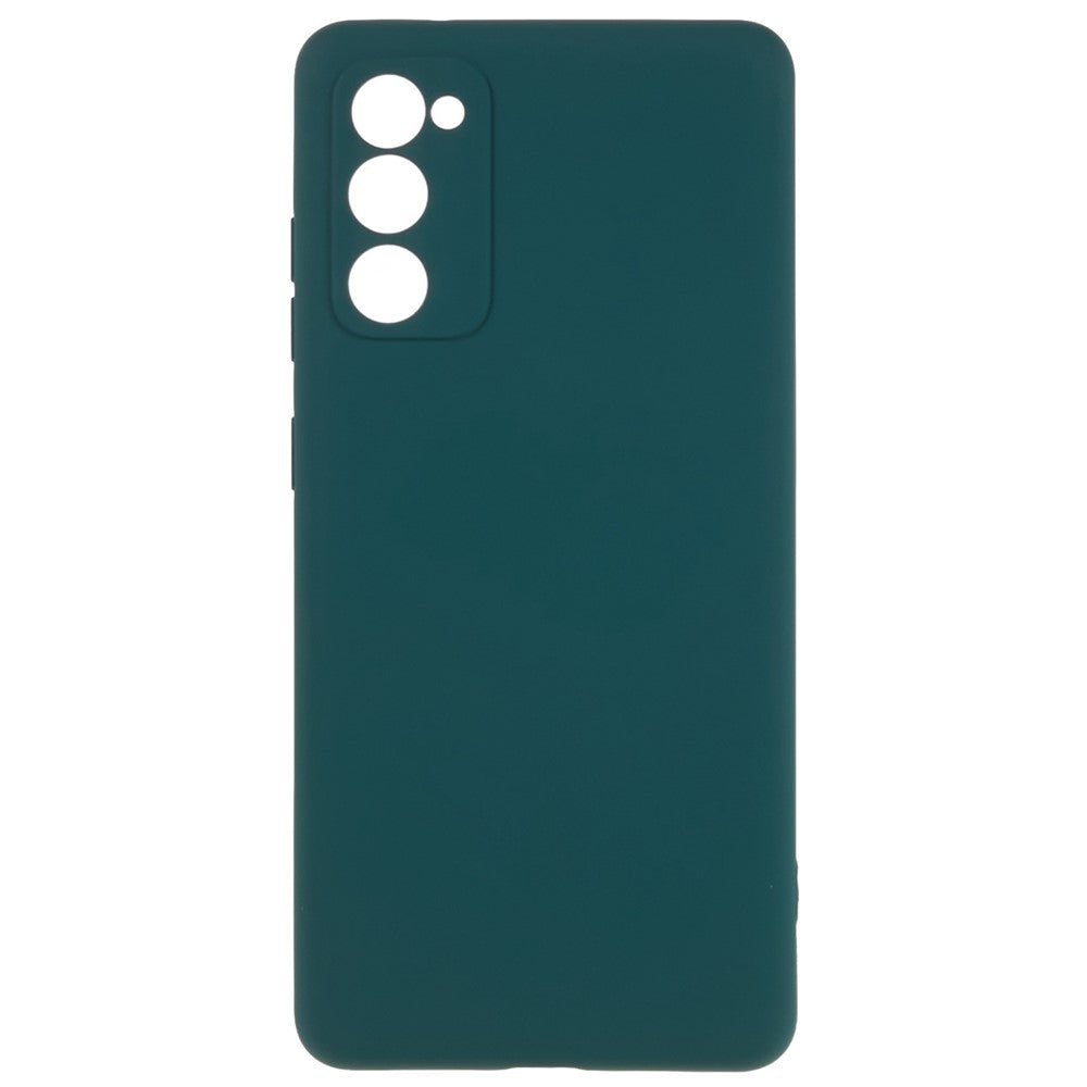 For Samsung Galaxy S20 FE 4G / FE 5G / S20 Lite / S20 FE 2022 TPU Phone Case Liquid Silicone Texture 2.0mm Thick Anti-Scratch Cover