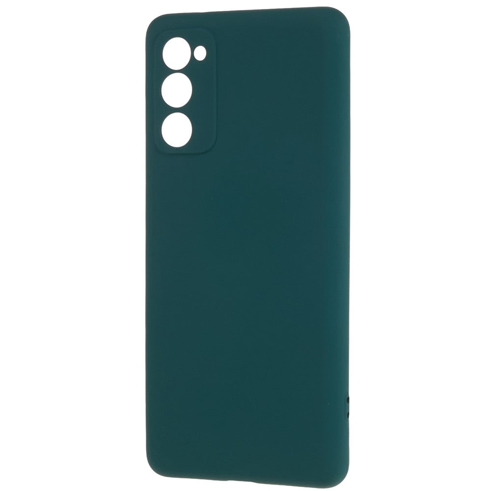 For Samsung Galaxy S20 FE 4G / FE 5G / S20 Lite / S20 FE 2022 TPU Phone Case Liquid Silicone Texture 2.0mm Thick Anti-Scratch Cover