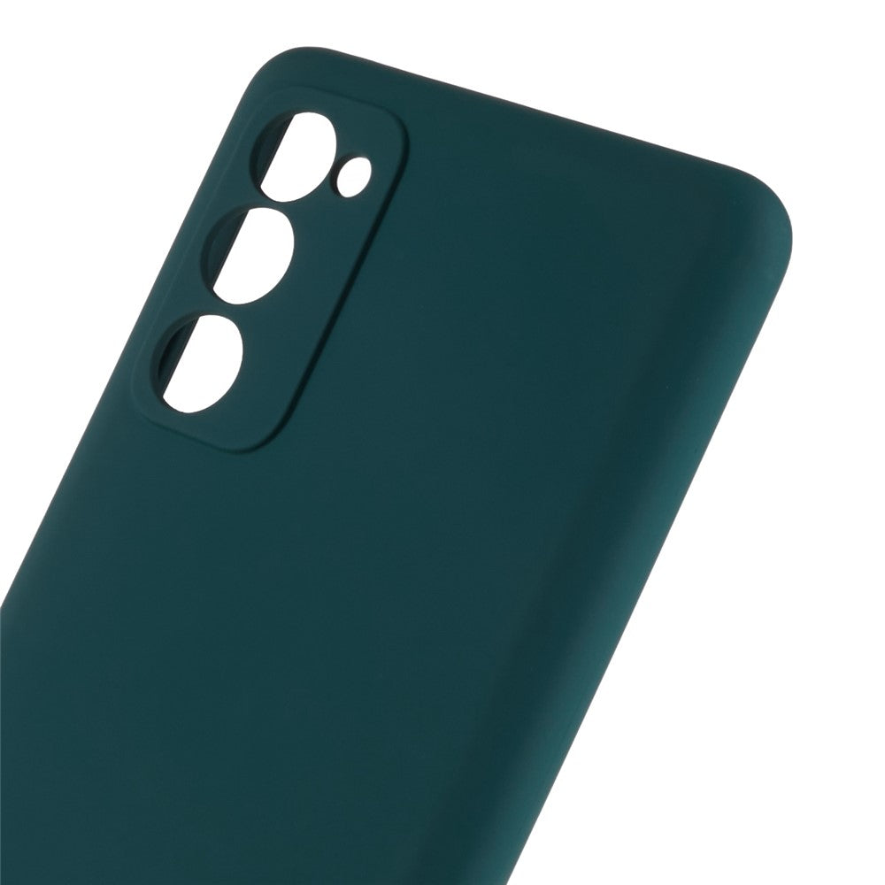 For Samsung Galaxy S20 FE 4G / FE 5G / S20 Lite / S20 FE 2022 TPU Phone Case Liquid Silicone Texture 2.0mm Thick Anti-Scratch Cover