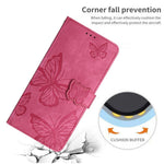 For Xiaomi Redmi Note 14 Pro 4G Case Butterfly Design Flip Wallet Leather Phone Cover Skin-Touch