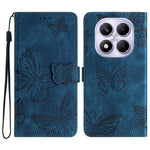 For Xiaomi Redmi Note 14 Pro 4G Case Butterfly Design Flip Wallet Leather Phone Cover Skin-Touch