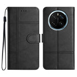 For Honor Magic7 Pro 5G Case Line Imprinted PU Leather Wallet Phone Cover