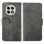 IDEWEI För OnePlus 13R 5G Läder Plånboksfodral mobilfodral Stativ Kalvstruktur