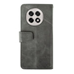 IDEWEI För OnePlus 13R 5G Läder Plånboksfodral mobilfodral Stativ Kalvstruktur
