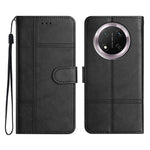Wallet Case for Honor X9c 5G / Magic7 Lite 5G / X60 Pro 5G Line Imprinted PU Leather Phone Cover