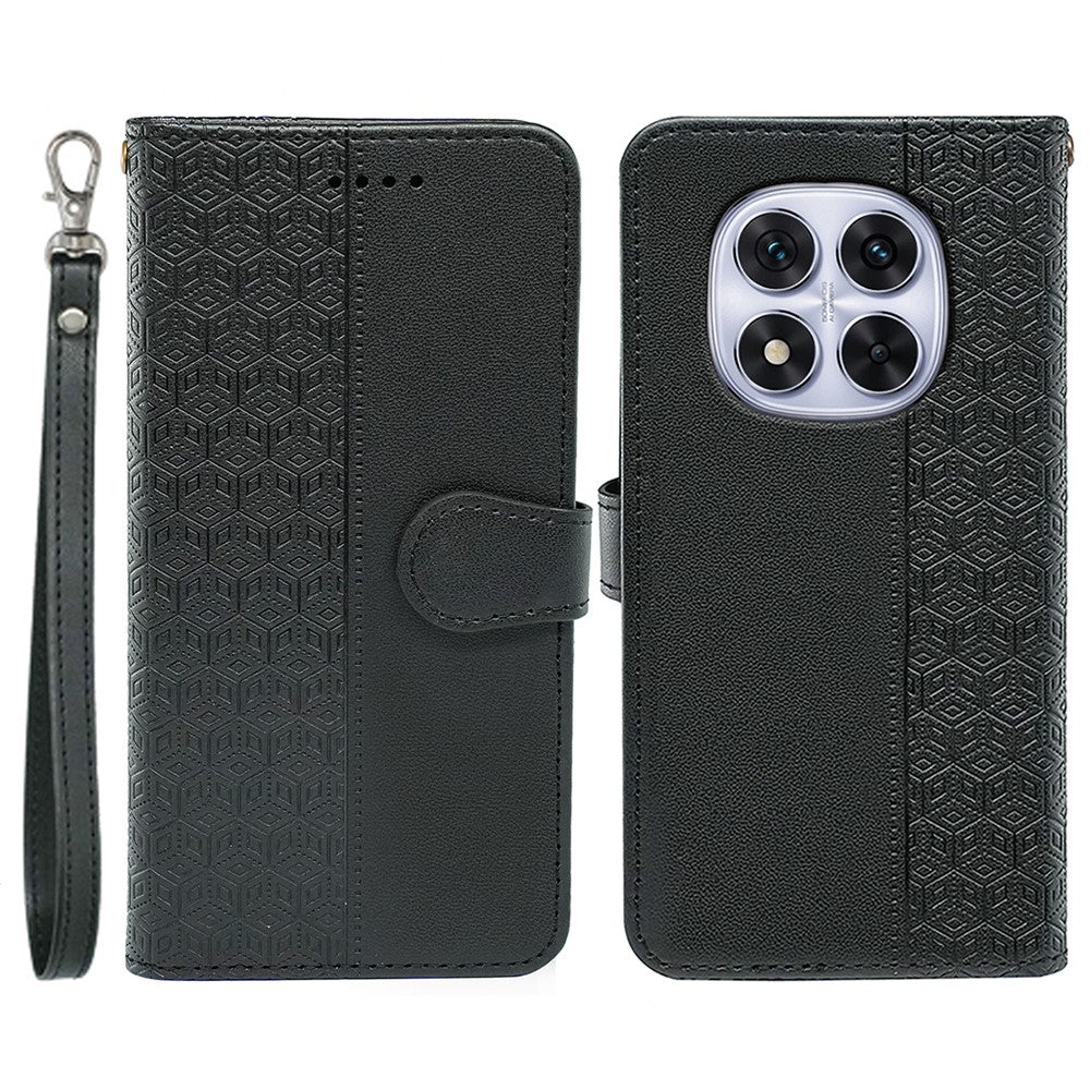 For Xiaomi Redmi Note 14 Pro 4G Wallet Phone Case Pattern Imprint Leather Flip Cover