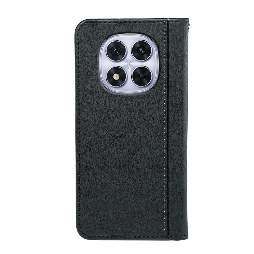HX01 Plånboksfodral för Xiaomi Redmi Note 14 Pro 4G med magnetisk stängning och PU-läder