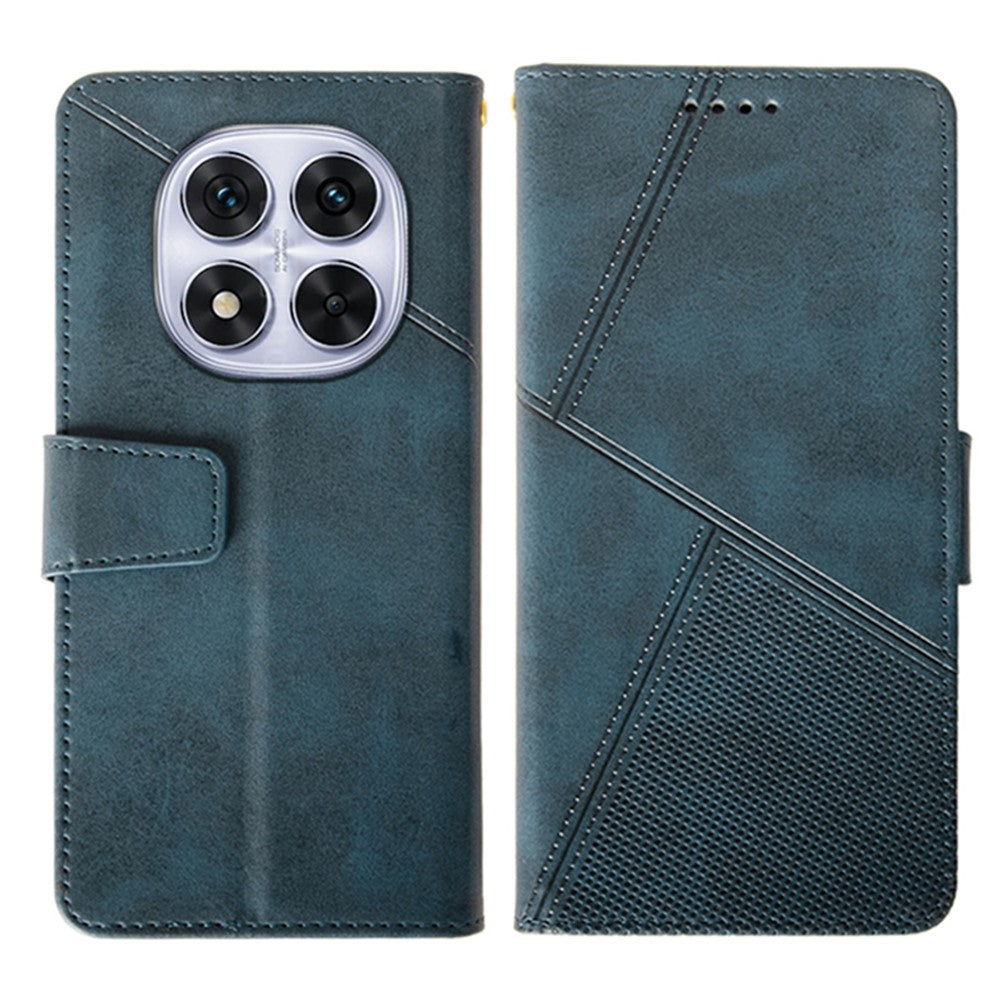 IDEWEI For Xiaomi Redmi Note 14 Pro 4G Case Leather Wallet Phone Cover Stand Calf Texture
