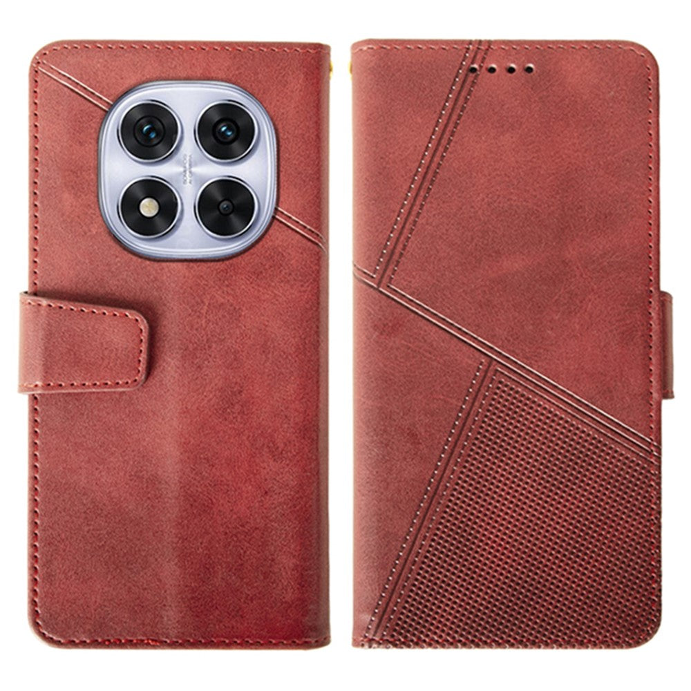 IDEWEI For Xiaomi Redmi Note 14 Pro 4G Case Leather Wallet Phone Cover Stand Calf Texture