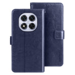 IDEWEI For Xiaomi Redmi Note 14 Pro 4G Stand Case Crazy Horse Texture Leather Phone Cover