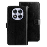 IDEWEI For Xiaomi Redmi Note 14 Pro 4G Stand Case Crazy Horse Texture Leather Phone Cover