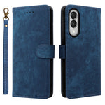 Til Samsung Galaxy S25 Edge cover med pung RFID-blokerende PU-læder og stativfunktion
