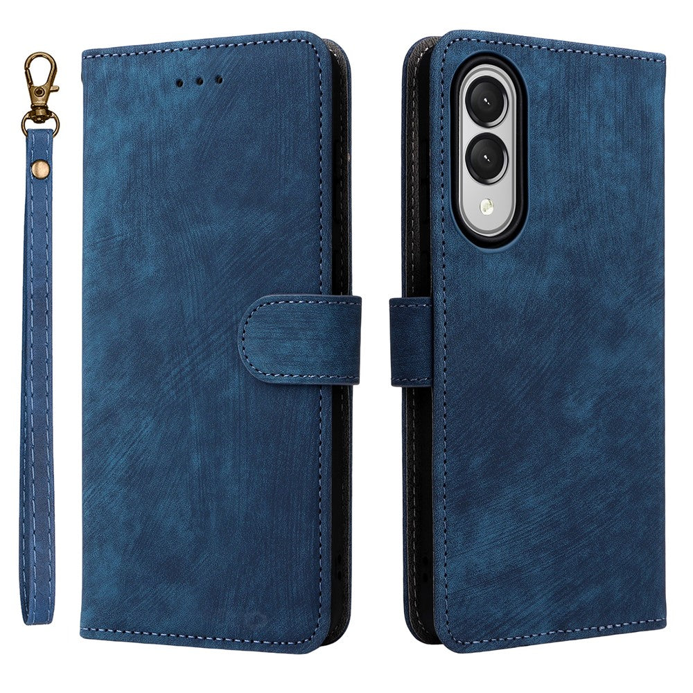For Samsung Galaxy S25 Edge Case Wallet RFID Blocking PU Leather Cover Viewing Stand