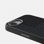 ABEEL-etui til iPhone 17e / 16e kompatibelt med MagSafe, slankt mobilcover af PC, TPU, aluminiumslegering og PU-læder