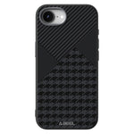 ABEEL For iPhone 17e / 16e Case Compatible with MagSafe PC TPU Aluminum Alloy PU Phone Back Cover