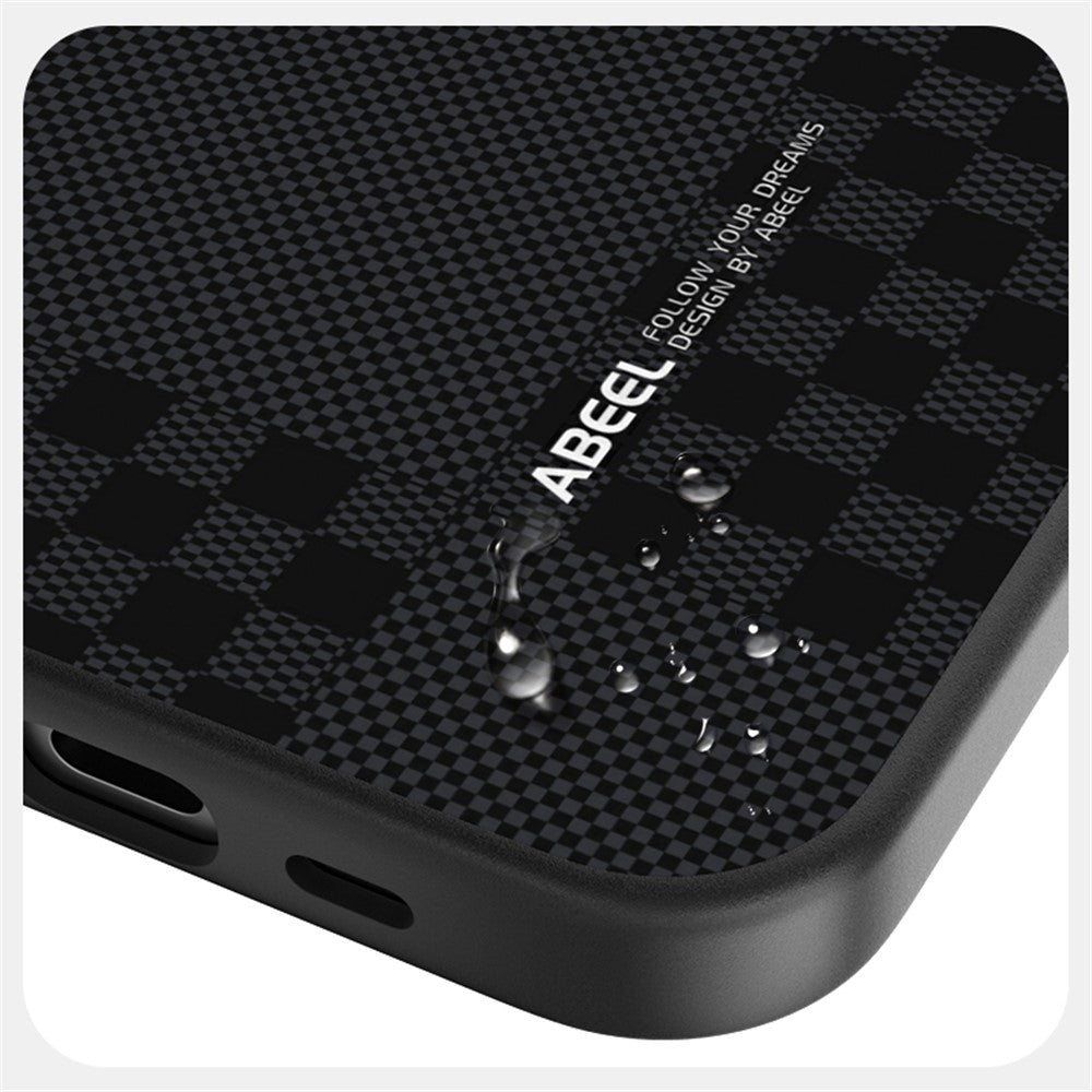 ABEEL For iPhone 17e / 16e Case Compatible with MagSafe PC TPU Aluminum Alloy PU Phone Back Cover