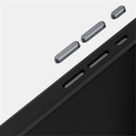 ABEEL For iPhone 17e / 16e Case Compatible with MagSafe PC TPU Aluminum Alloy PU Phone Back Cover