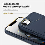 DUX DUCIS For iPhone 17e / 16e Magnetic Case Rafi II Series Leather Back Cover with RFID Blocking Card Slots